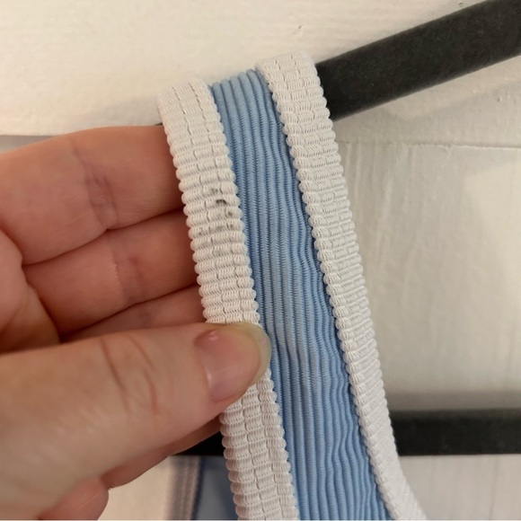 Lain snow light blue white ocean isle bikini top - Picture 4 of 4